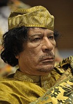 Dictator Muammar Gaddafi