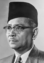 Prime Minister Tunku Abdul Rahman
