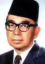 Prime Minister Abdul Razak Hussein
