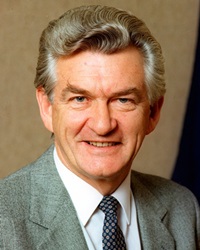 Prime Minister Robert Hawke